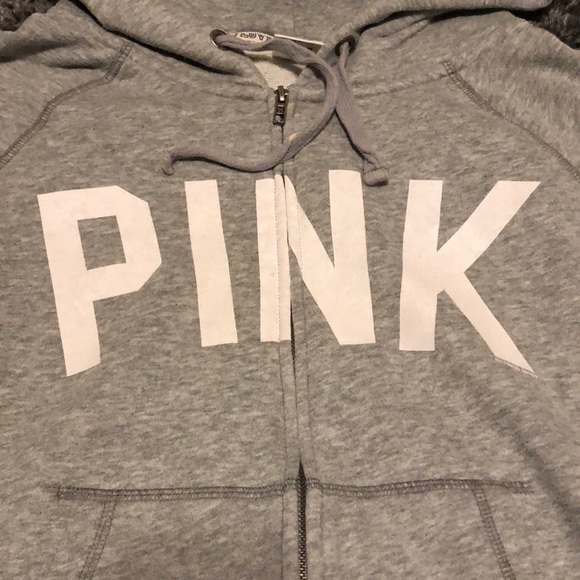 PINK zip of hoodie. *read full post* - Picture 3 of 11